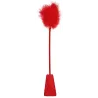 Ouch! Cravache et Plumeau Ouch 43cm Rouge